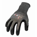 212 Performance Nitrile Foam-Dipped Touchscreen Compatable Seamless Work Glove in Black and Gray, Medium, 12PK SC5A-06-009